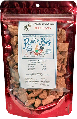 Freeze Dried Raw Beef Liver
