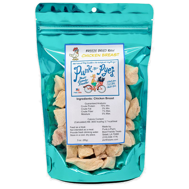 Freeze Dried Raw Chicken Breast Treats