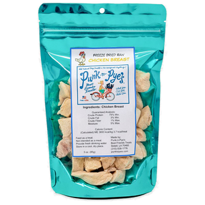 Freeze Dried Raw Chicken Breast Treats