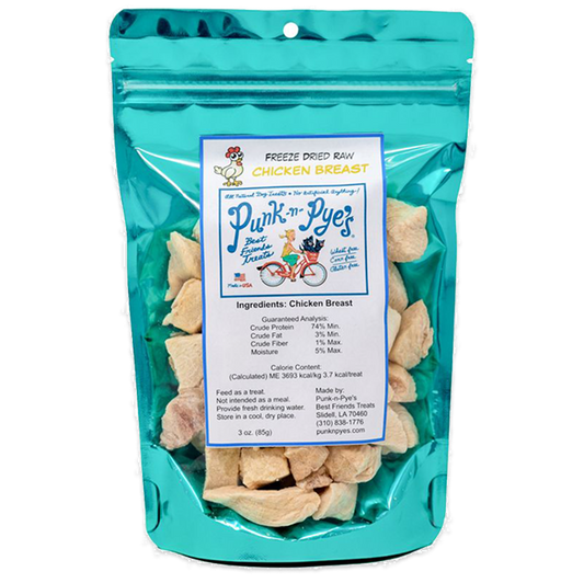 Freeze Dried Raw Chicken Breast Treats