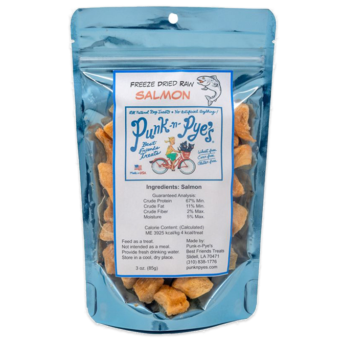 Freeze Dried Raw Salmon Filet Treats