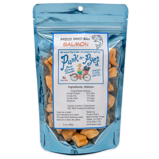 Freeze Dried Raw Salmon Filet Treats
