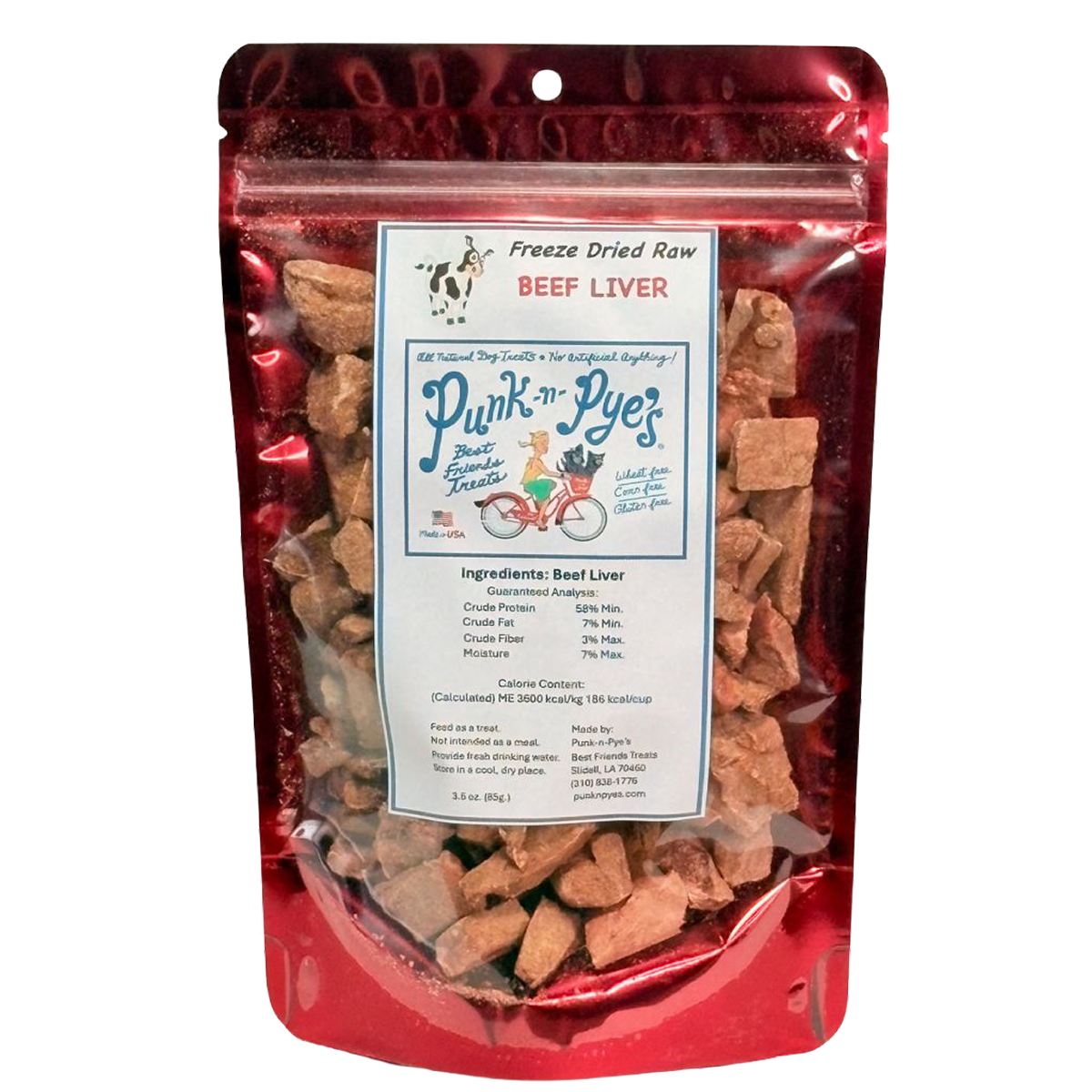 Freeze Dried Raw Beef Liver