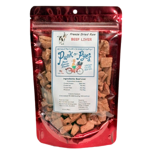 Freeze Dried Raw Beef Liver Treats