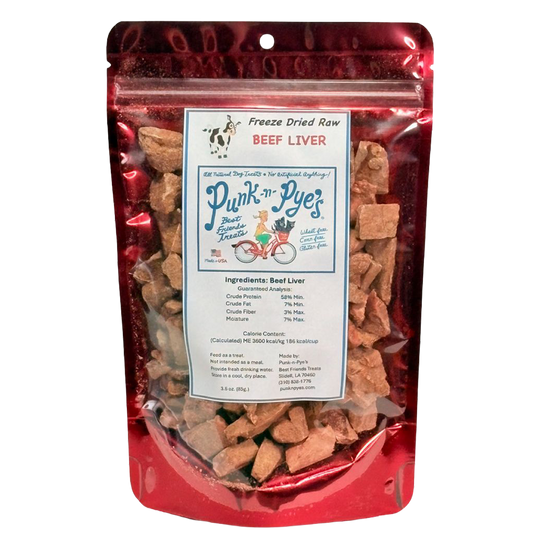 Freeze Dried Raw Beef Liver Treats
