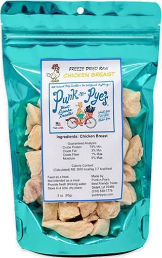 Freeze Dried Raw Chicken Breast Treats