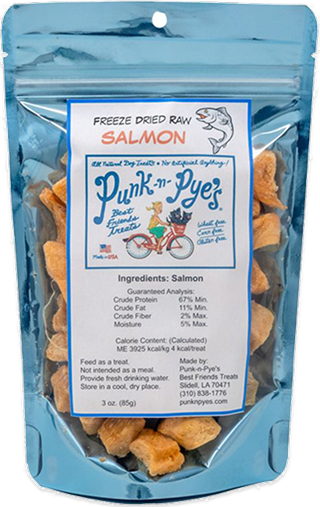 Freeze Dried Raw Salmon Filet Treats